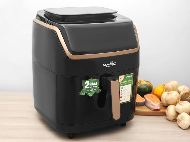 Nồi chiên không dầu kết hợp hấp Magic Eco S07 PRO 7 lít