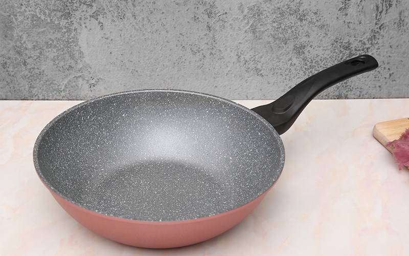 Chảo nh&ocirc;m s&acirc;u chống d&iacute;nh v&acirc;n đ&aacute; đ&aacute;y từ 28cm Happycook Aura AWP-28IH