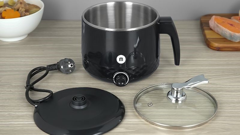 Ca nấu ăn đa năng Mishio MK214 c&oacute; chức năng nấu đơn giản