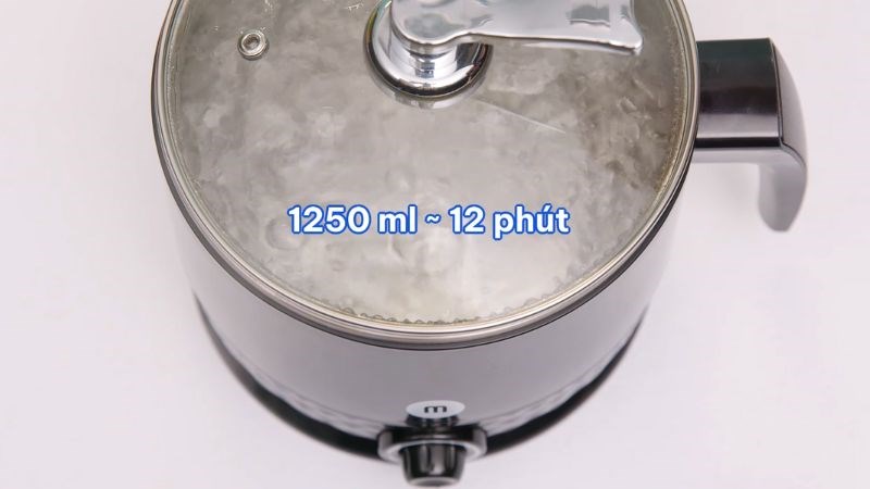 Thời gian đun nước l&acirc;u