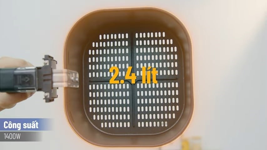 C&ocirc;ng suất của nồi chi&ecirc;n kh&ocirc;ng dầu Philips HD9252/90 