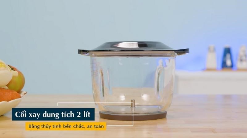 M&aacute;y xay thịt Bear QSJ-D03P3 c&oacute; cối xay dung t&iacute;ch 2 l&iacute;t