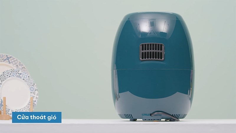 Nồi chi&ecirc;n kh&ocirc;ng dầu Bear QZG-A14D c&oacute; cửa tho&aacute;t gi&oacute;