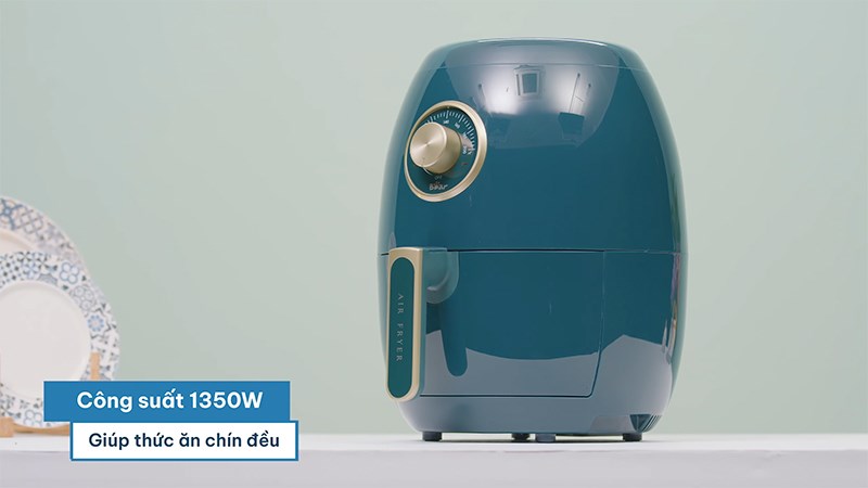 C&ocirc;ng suất của nồi chi&ecirc;n kh&ocirc;ng dầu Bear QZG-A14D