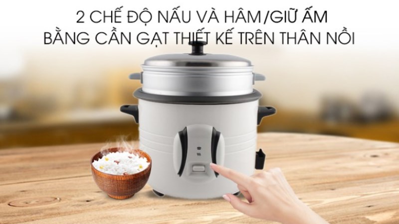 Chức năng của nồi cơm điện Delites 1.5 lít NCR1502