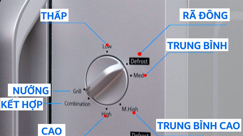 Công suất hoạt động của  lò vi sóng có nướng Panasonic NN-GM34JMYUE