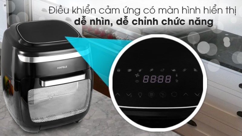 Bảng điều khiển cảm ứng của lò chiên không dầu Hafele AF-602A (535.43.711)