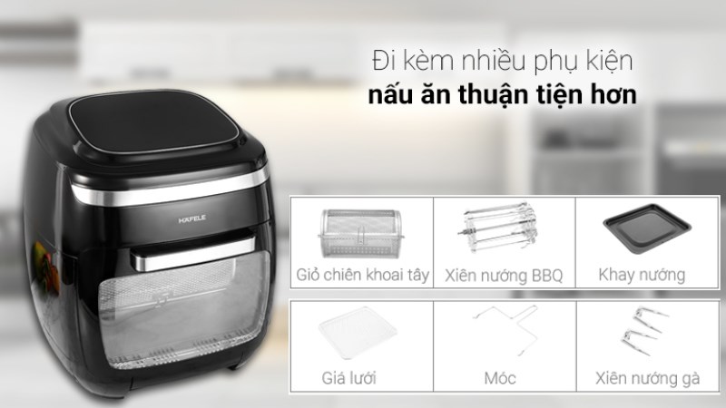 Phụ kiện đi kèm lò chiên không dầu Hafele AF-602A (535.43.711)