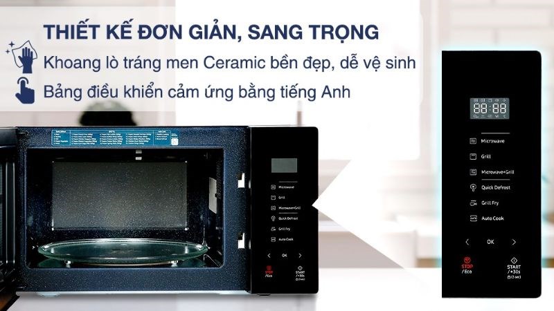 Bảng điều khiển cảm ứng tiếng Anh