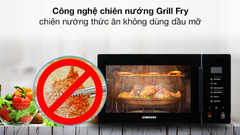 Lò có công nghệ chiên nướng Grill Fry