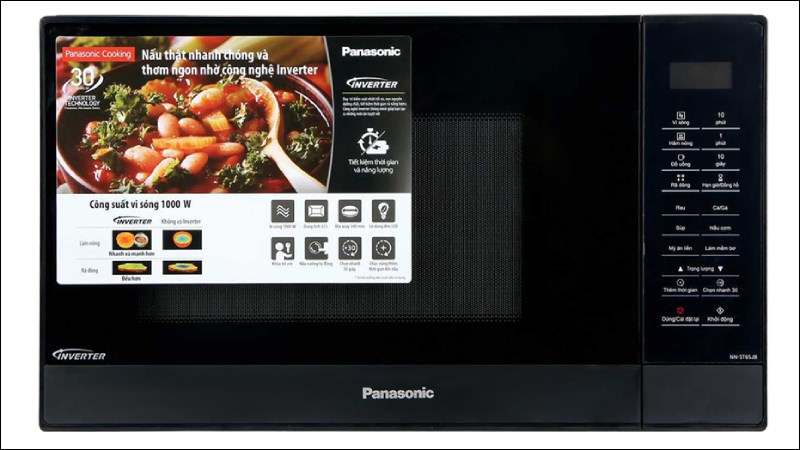 L&ograve; vi s&oacute;ng Panasonic NN-ST65JBYUE 32 l&iacute;t