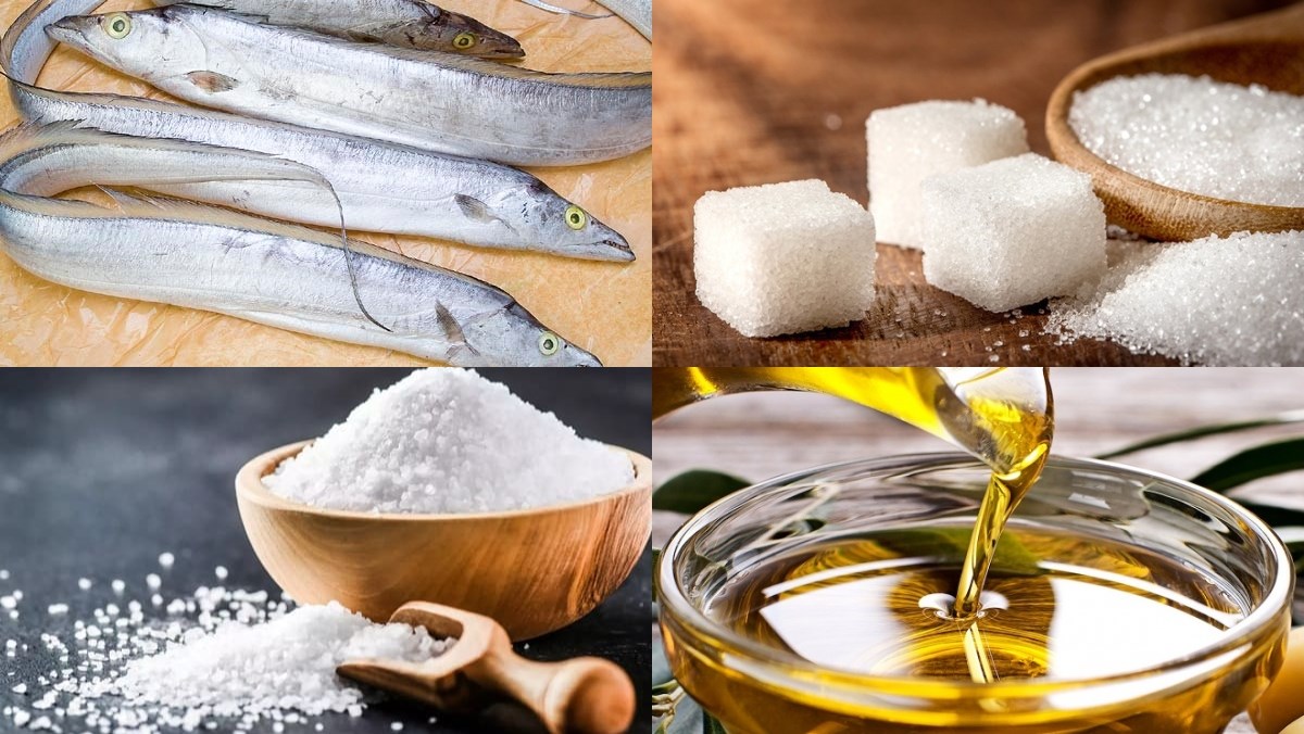 Nguyên liệu làm cá hố chiên giòn