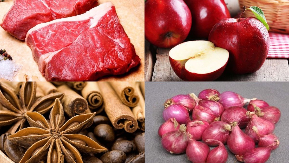 Nguyên liệu món ăn chà bông cay đài loan