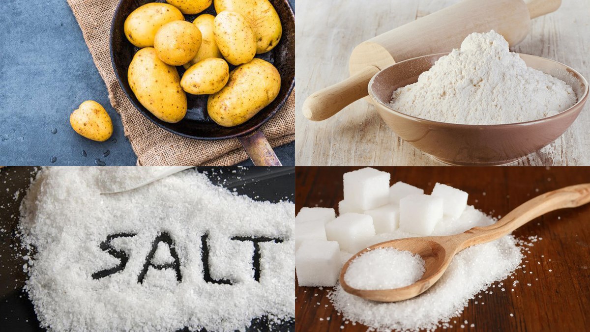 Nguyên liệu món ăn khoai tây lắc và khoai tây que