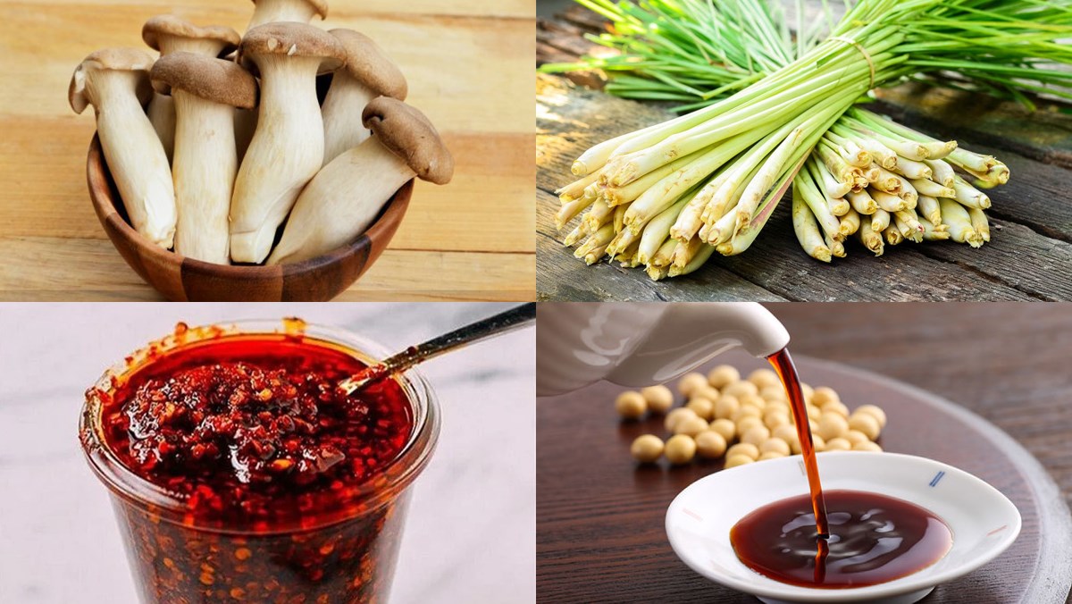 Nguyên liệu món ăn 2 cách làm nấm đùi gà kho chay