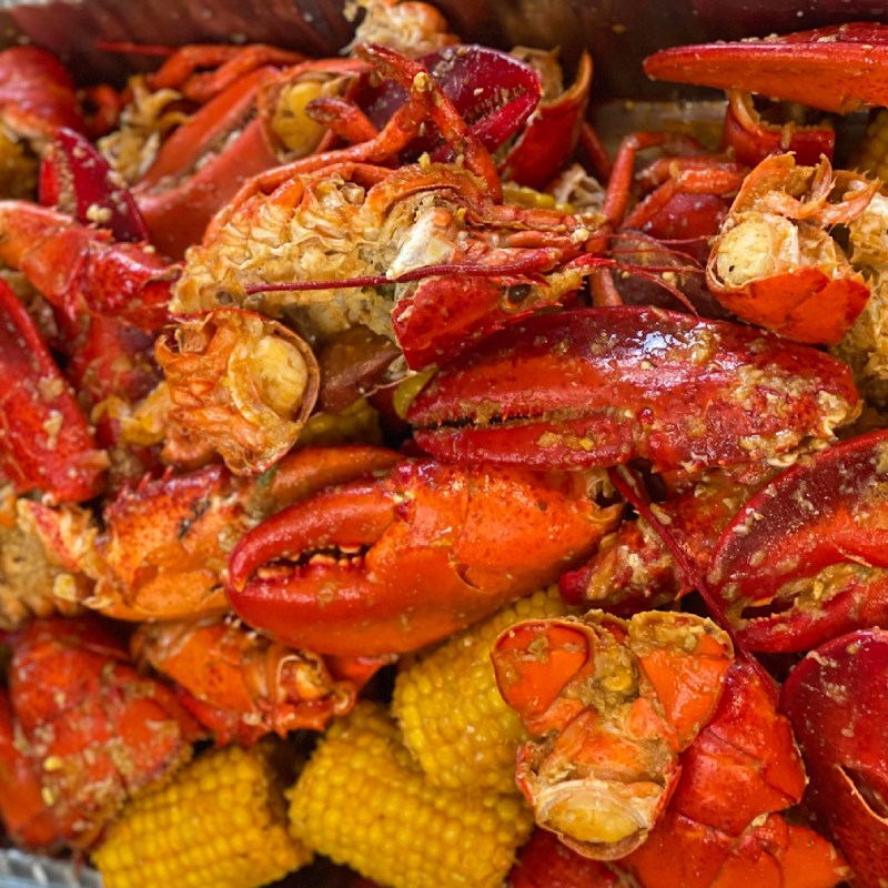 Bước 3 Thành phẩm Tôm hùm sốt bơ tỏi