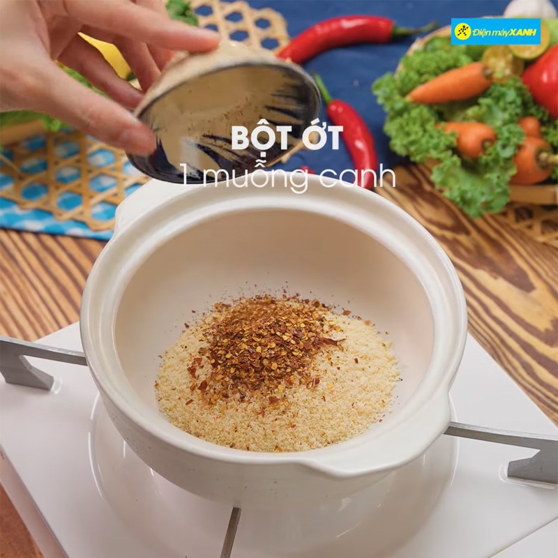 Bước 3 Nước sốt Thái chua cay Cá chiên giòn sốt mắm Thái