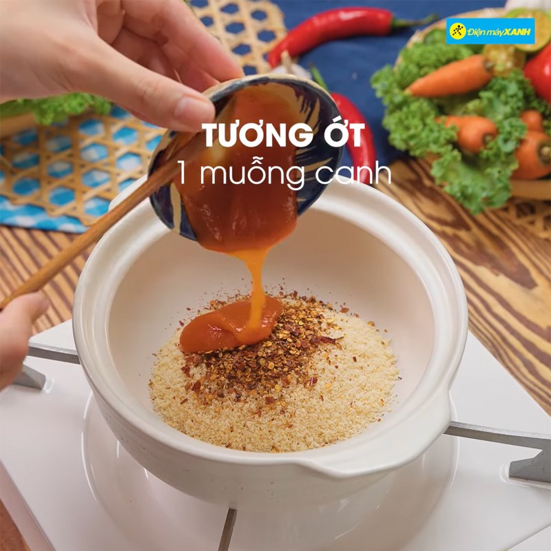 Bước 3 Nước sốt Thái chua cay Cá chiên giòn sốt mắm Thái