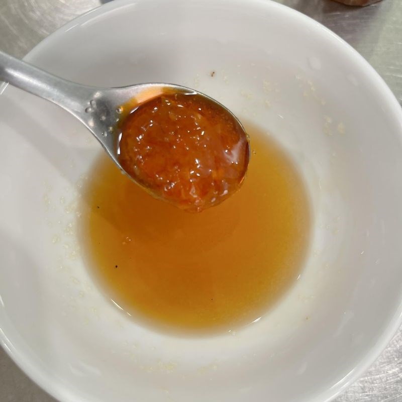 Bước 3 Rim khô mực Mực khô rim sa tế