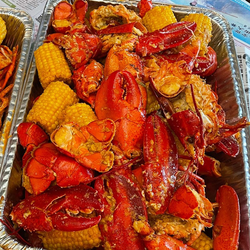 Bước 3 Thành phẩm Tôm hùm sốt bơ tỏi