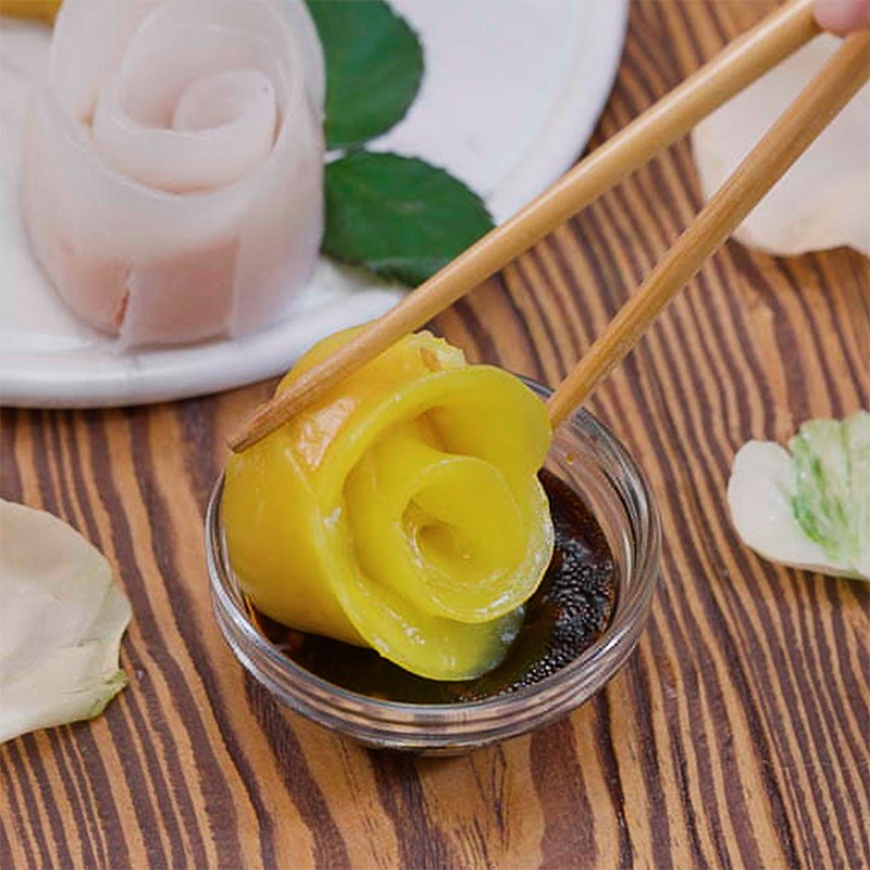 Bước 5 Thành phẩm Há cảo hoa hồng