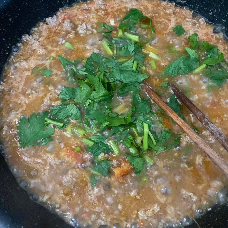Bước 4 Xào nui Nui xào bò sốt cà chua
