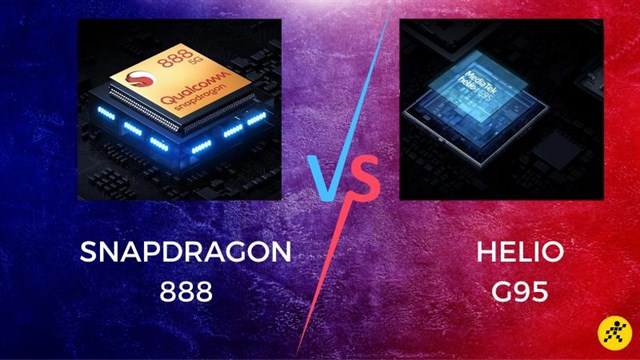 So sánh chip Helio G95 vs Snapdragon 888, vượt trội hoàn toàn