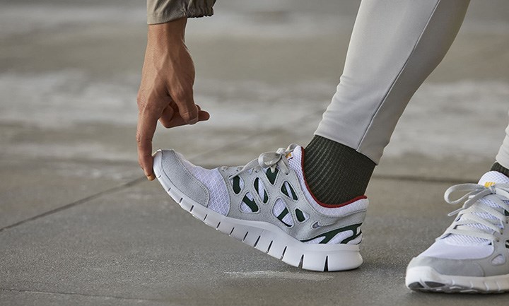 Giày Nike sử dụng công nghệ đệm Nike Free