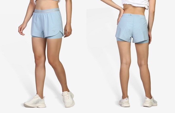 Quần Short Chạy Bộ Nữ Anta 862135507-1