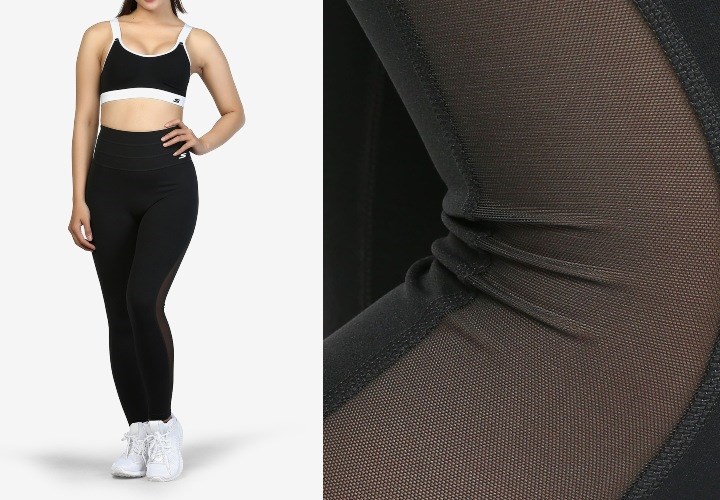 Quần Legging tập luyện nữ Skechers P221W025-002K