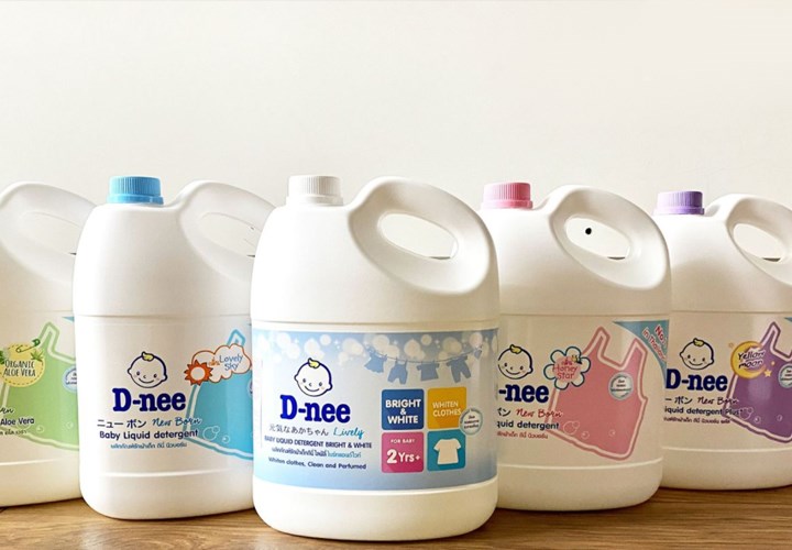 Nước giặt D-nee chứa thành phần thiên nhiên lành tính
