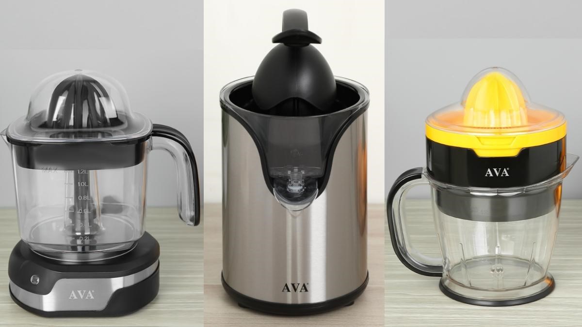So sánh các mẫu máy vắt cam AVA