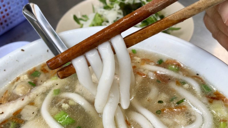 Bánh canh cá lóc bột gạo