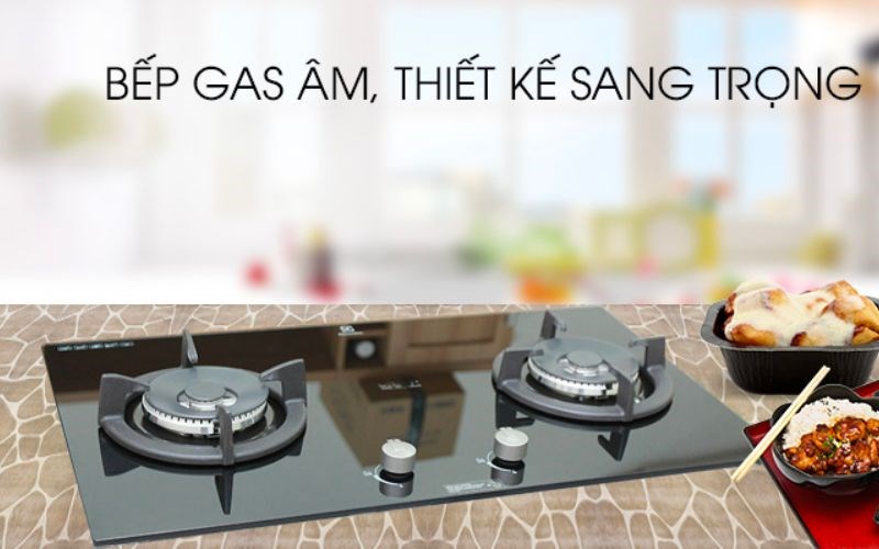 Bếp ga Malaysia c&oacute; kiểu d&aacute;ng thiết kế sang trọng