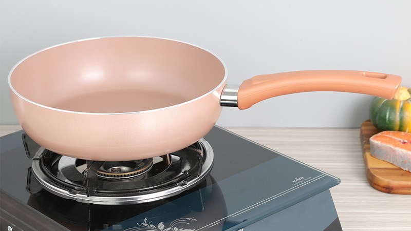 Chảo nh&ocirc;m s&acirc;u chống d&iacute;nh đ&aacute;y từ 24 cm Elmich Harmonia EL-3780