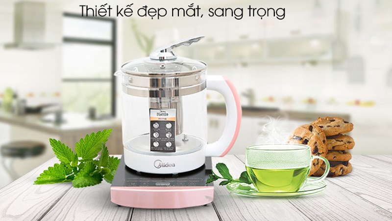 B&igrave;nh đun si&ecirc;u tốc Midea 1.5 l&iacute;t MK-17HC