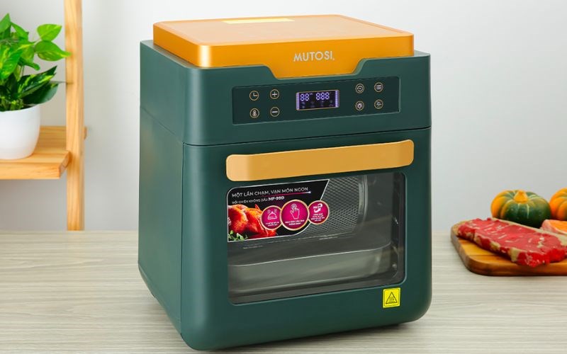 L&ograve; chi&ecirc;n kh&ocirc;ng dầu Mutosi MF-99D 12 l&iacute;t 