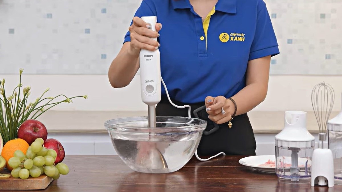 Giới Thiệu Về Máy Xay Thịt Cầm Tay Philips