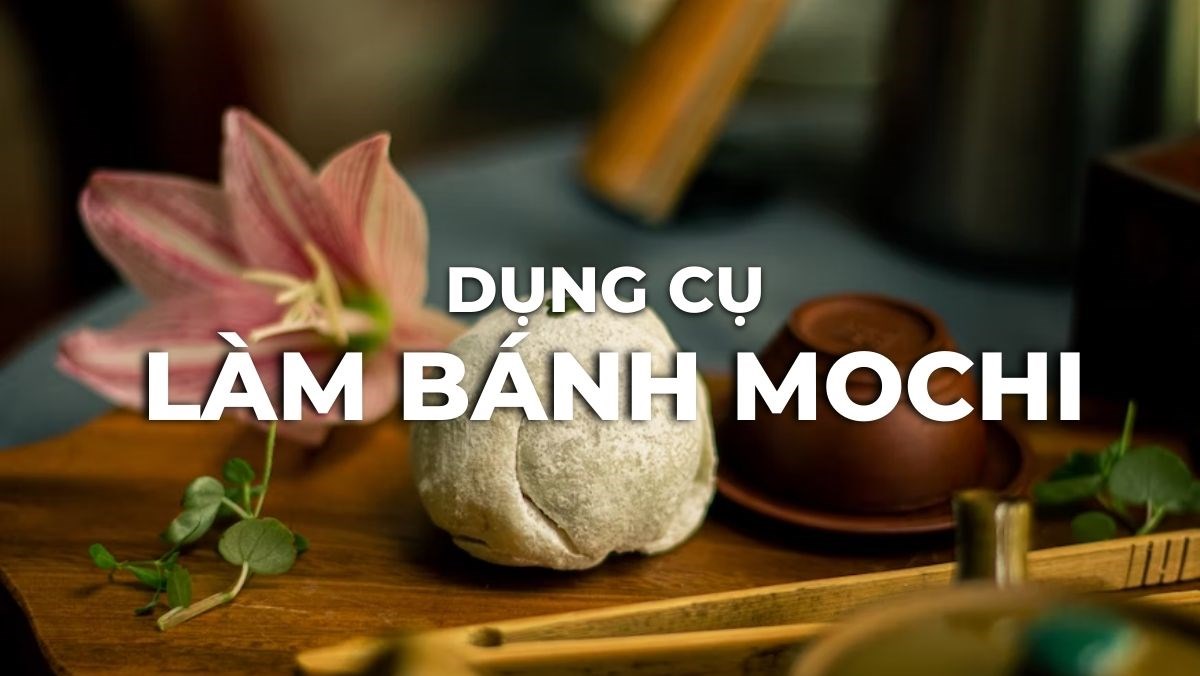 Combo dụng cụ làm bánh Mochi siêu ngon