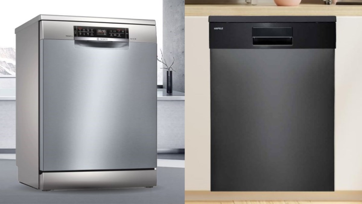So sánh máy rửa chén độc lập và bán âm
