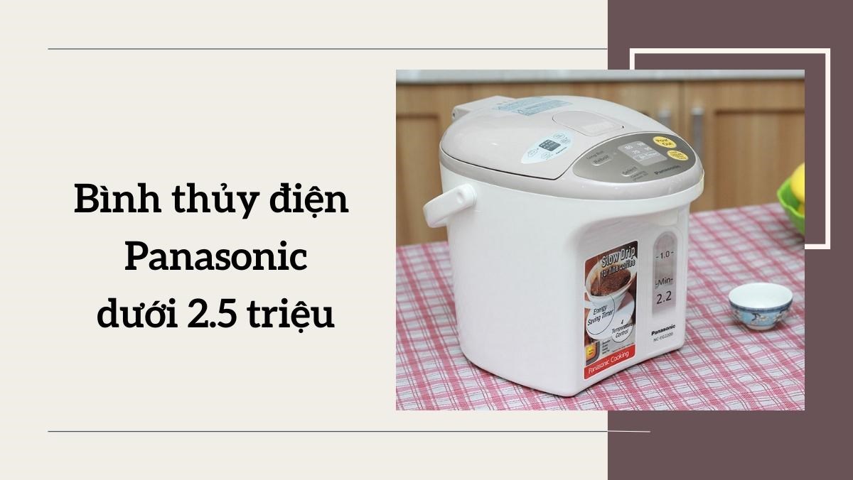 Bình thủy điện Panasonic