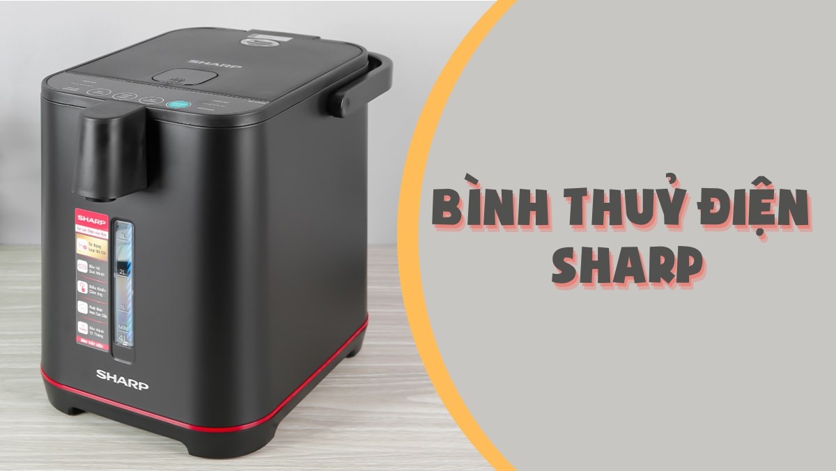 Top 5 bình thuỷ điện Sharp