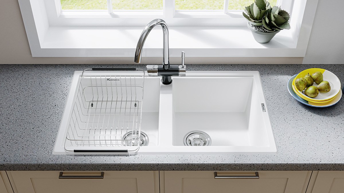 Chậu đá rửa chén