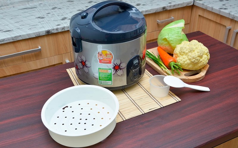 Nồi cơm điện Sharp 1.8 l&iacute;t KS-NR191STV