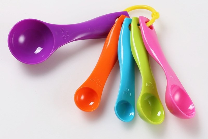 Đồ đong nguyên liệu giúp bạn cân đo dung tích đường, cacao