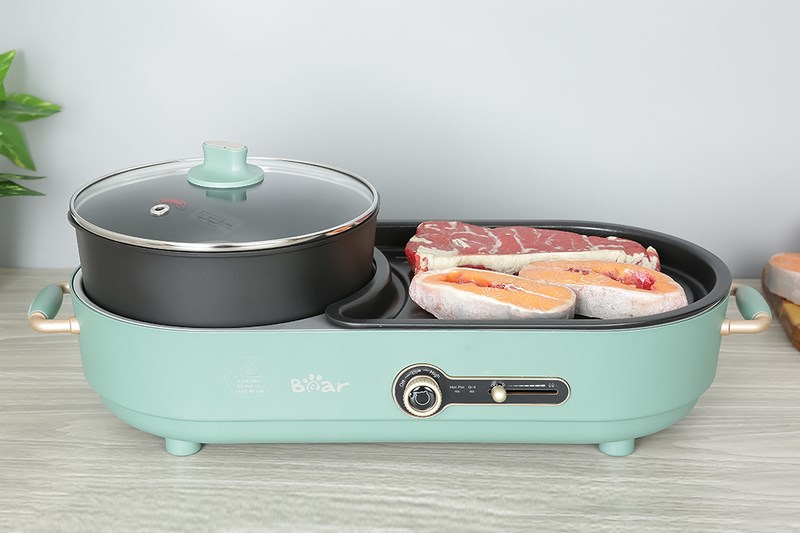 Bếp lẩu nướng đa năng Bear 1600W DKL-C15L1