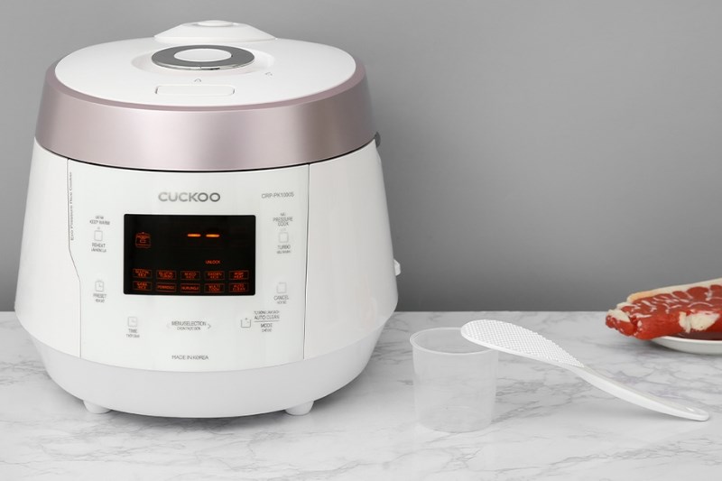 Nồi cơm điện tử &aacute;p suất Cuckoo 1.8 l&iacute;t CRP-PK1000S/P2PIVNCV