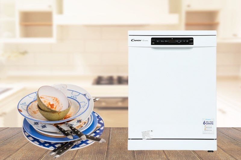 M&aacute;y rửa ch&eacute;n độc lập Candy CDPN 4D620PW/E