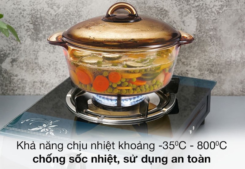 Khả năng chịu sốc nhiệt cao 