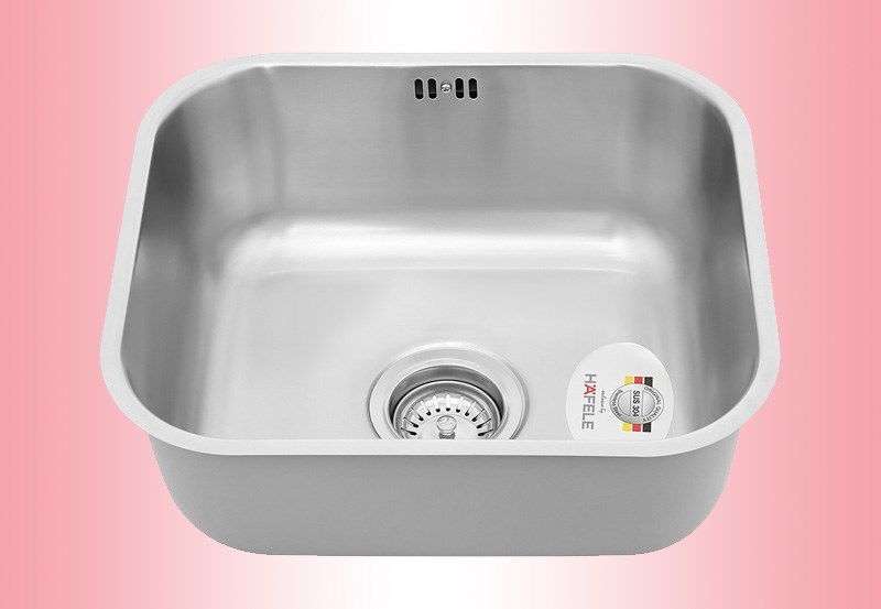 Chậu rửa ch&eacute;n 1 ngăn inox Hafele HS20-SSN1R50 (567.24.000)